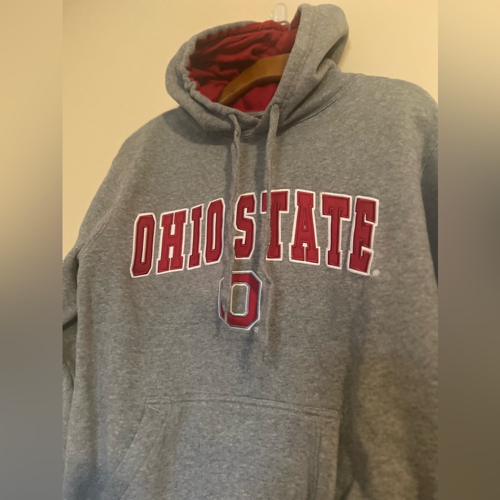 Small Grey Ohio State Hoodie